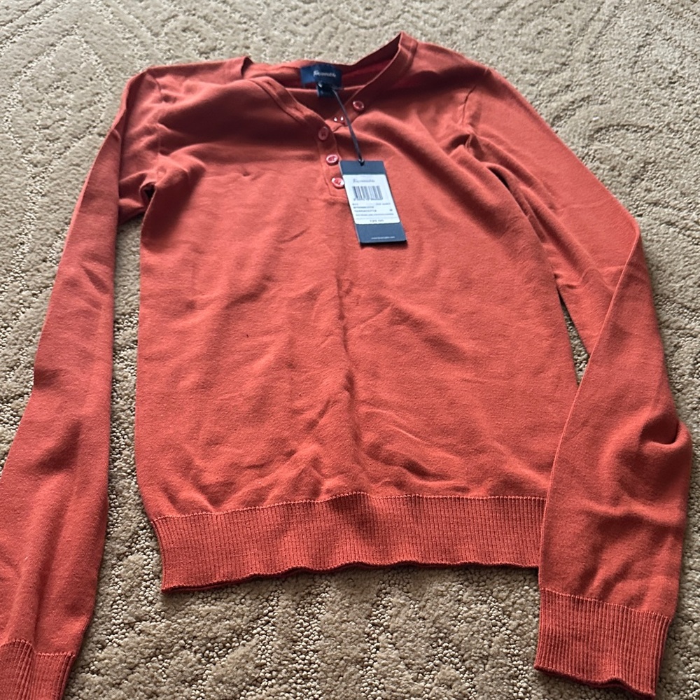 Women's Orange Sweater